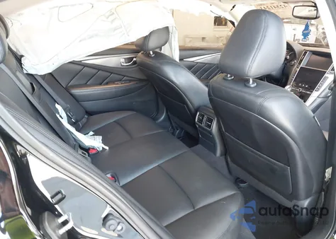 2016 Infiniti Q50 3.0T Premium from USA, damaged, VIN JN1EV7AR3GM341959